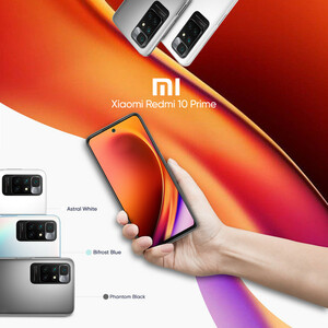 گوشی موبایل شیائومی مدل Redmi 10 Prime 21061119BI دو سیم‌ کارت ظرفیت 128 گیگابایت و رم 6 گیگابایت