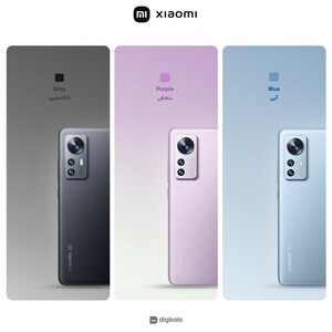 گوشی موبایل شیائومی مدل  12 5G دو سیم کارت ظرفیت 128 گیگابایت و رم 8 گیگابایت - گلوبال