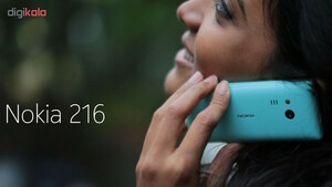 گوشی موبایل نوکیا مدل 216 AR دو سیم‌ کارت ظرفیت 16 مگابایت و رم 16 مگابایت