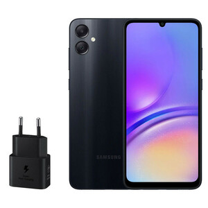 گوشی موبایل سامسونگ مدل Galaxy A05 دو سیم کارت ظرفیت 64 گیگابایت و رم 4 گیگابایت - به همراه شارژر 25وات سامسونگ