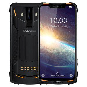 گوشی موبایل دوجی مدل S90 دو سیم کارت ظرفیت 128 گیگابایت همراه با ماژول دوربین دید در شب و پاوربانک