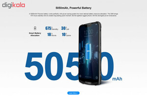 گوشی موبایل دوجی مدل S90 دو سیم کارت ظرفیت 128 گیگابایت همراه با ماژول دوربین دید در شب و پاوربانک