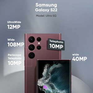 گوشی موبایل سامسونگ مدل Galaxy S22 Ultra 5G دو سیم کارت ظرفیت 128 گیگابایت و رم 8 گیگابایت