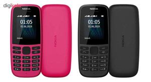گوشی موبایل نوکیا مدل 105 - 2019 TA-1174 DS AR دو سیم کارت ظرفیت 4 مگابایت و رم 4 مگابایت