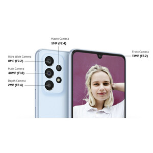 گوشی موبایل سامسونگ مدل Galaxy A33 5G دو سیم کارت ظرفیت 128 گیگابایت و رم 8 گیگابایت به همراه شارژر سامسونگ - ویتنام