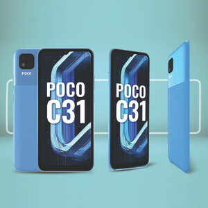 گوشی موبایل شیائومی مدل POCO C31 211033MI دو سیم‌ کارت ظرفیت 32 گیگابایت و رم 3 گیگابایت