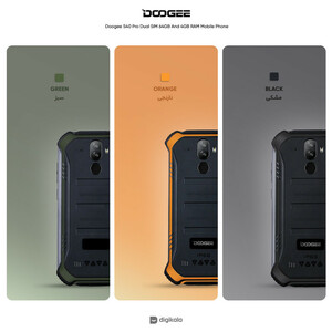 گوشی موبایل دوجی مدل S40 PRO دو سیم‌ کارت ظرفیت 64 گیگابایت و رم 4 گیگابایت