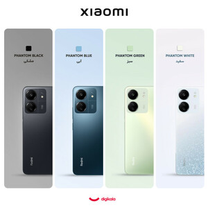 گوشی موبایل شیائومی مدل Redmi 13C دو سیم کارت ظرفیت 256 گیگابایت و رم 8 گیگابایت - پک اندونزی رام گلوبال