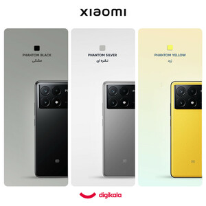 گوشی موبایل شیائومی مدل Poco X6 Pro 5G دو سیم کارت ظرفیت 512 گیگابایت و رم 12 گیگابایت - به همراه بسته اینترنت 100 گیگابایتی یک ماهه همراه اول