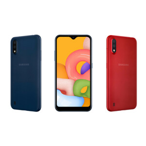 گوشی موبایل سامسونگ مدل Galaxy A01 SM-A015F/DS دو سیم کارت ظرفیت 16 گیگابایت - طرح قیمت شگفت انگیز