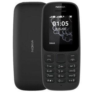 گوشی موبایل نوکیا مدل 105 -TA1034 دو سیم‌ کارت