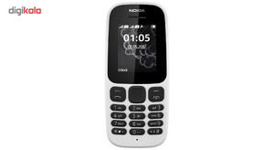 گوشی موبایل نوکیا مدل 105 -TA1034 دو سیم‌ کارت