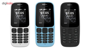 گوشی موبایل نوکیا مدل 105 -TA1034 دو سیم‌ کارت