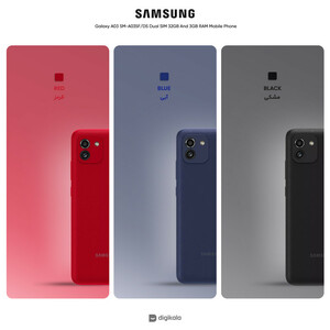 گوشی موبایل سامسونگ مدل Galaxy A03 SM-A035F/DS دو سیم کارت ظرفیت 32 گیگابایت و رم 3 گیگابایت