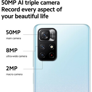 گوشی موبایل شیائومی مدل Redmi Note 11S 5G 22031116BG دو سیم کارت ظرفیت 128 گیگابایت و رم 6 گیگابایت