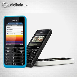 گوشی موبایل نوکیا 301 دو سیم کارت