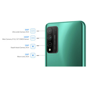 گوشی موبایل آنر مدل 10x Lite DNN-LX9 دو سیم کارت ظرفیت 128 گیگابایت و رم 4 گیگابایت