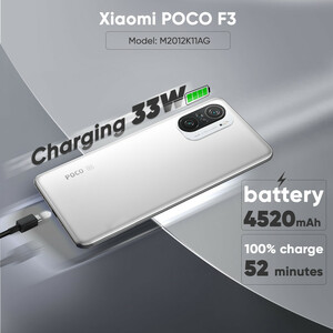 گوشی موبایل شیائومی مدل POCO F3 5G M2012K11AG دو سیم‌ کارت ظرفیت 128 گیگابایت و 6 گیگابایت رم