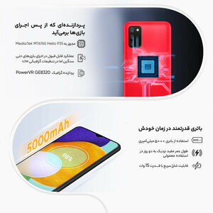 گوشی موبایل سامسونگ مدل Galaxy A03s SM-A037F/DS دو سیم کارت ظرفیت 64 گیگابایت و رم 4 گیگابایت