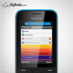 گوشی موبایل نوکیا 208 دو سیم کارت