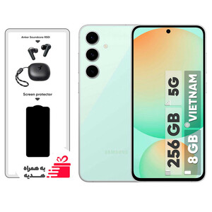 گوشی موبایل سامسونگ مدل S24 FE دو سیم کارت ظرفیت 256 گیگابایت و رم 8 گیگابایت - ویتنام - به همراه هدیه هدفون بلوتوثی انکر مدل Soundcore R50i و محافظ صفحه نمایش