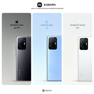 گوشی موبایل شیائومی مدل 11T 21081111RG 5G دو سیم‌ کارت ظرفیت 256 گیگابایت و رم 8 گیگابایت