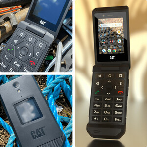 گوشی موبایل کاترپیلار مدل S22 Flip تک سیم کارت ظرفیت 16 گیگابایت و رم 2 گیگابایت