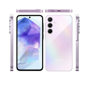 گوشی موبایل سامسونگ مدل Galaxy A55 دو سیم کارت ظرفیت 256 گیگابایت و رم 12 گیگابایت - اکتیو - به همراه شارژر 25 وات سامسونگ