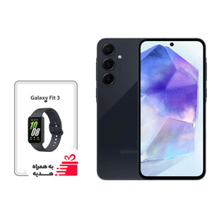 گوشی موبایل سامسونگ مدل Galaxy A55 دو سیم کارت ظرفیت 128 گیگابایت و رم 8 گیگابایت - ویتنام - به همراه هدیه مچ بند Galaxy Fit 3