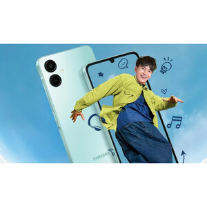 گوشی موبایل سامسونگ مدل Galaxy A06 دو سیم کارت ظرفیت 128 گیگابایت و رم 4 گیگابایت - به همراه بسته اینترنت 100 گیگابایتی یک ماهه همراه اول