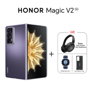 گوشی موبایل آنر مدل Magic V2 دو سیم کارت ظرفیت 512 گیگابایت و رم 16 گیگابایت - به همراه هدیه ویژه