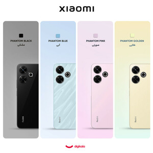 گوشی موبایل شیائومی مدل Redmi 13 دو سیم کارت ظرفیت 256 گیگابایت و رم 8 گیگابایت - رام گلوبال - نسخه بدون NFC