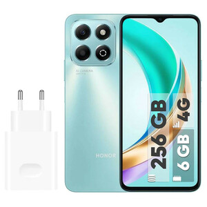 گوشی موبایل آنر مدل X6b دو سیم کارت ظرفیت 256 گیگابایت و رم 6 گیگابایت - به همراه شارژر 35 وات آنر