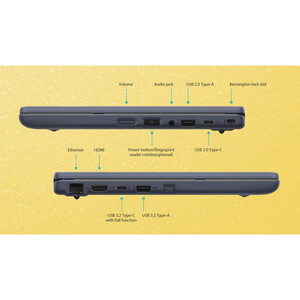 لپ تاپ 11.6 اینچی ایسوس مدل BR1102CGA-CN18128S-CB-N100-8GB DDR4-512GB SSD-TN-W - کاستوم شده