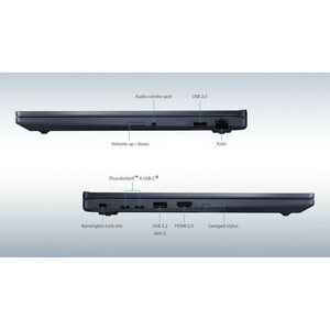 لپ تاپ 14 اینچی ایسوس مدل ExpertBook B3 Flip B3402FVA-I716512B8D-i7 1355U-16GB DDR4-512GB SSD-TN-Touch