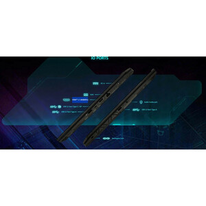 لپ تاپ 15.6 اینچی ام اس آی مدل Cyborg 15 A13UDX-i7 13620H-16GB DDR5-1TB SSD-RTX3050 6GB-FHD 144Hz