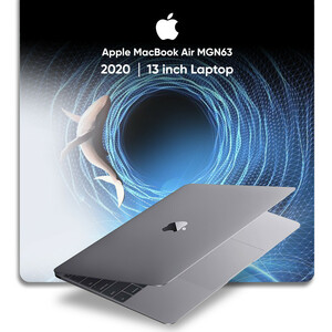 لپ تاپ 13.3 اینچی اپل مدل MacBook Air MGN63 2020 HNA-M1-8GB RAM-256GB SSD