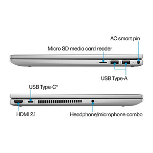 لپ تاپ 14 اینچی اچ‌ پی مدل ENVY X360 14-ES1013DX-Core 5 120U-8GB DDR4-2TB SSD-W-Touch - کاستوم شده