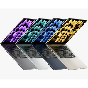 لپ تاپ 15.3 اینچی اپل مدل MacBook Air MXD13 2024 LLA-M3-16GB RAM-512GB SSD