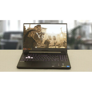 لپ تاپ 15.6 اینچی ایسوس مدل TUF Gaming F15 FX507ZC4-HN009-i5 12500H-16GB DDR4-512GB SSD-RTX3050-FHD