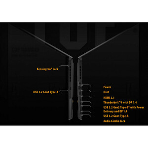 لپ تاپ 15.6 اینچی ایسوس مدل TUF Gaming F15 FX507VI-F15.I74070-i7 13620H-16GB DDR5 4800MHz-1TB SSD-RTX4070 8GB-FHD 144Hz-W