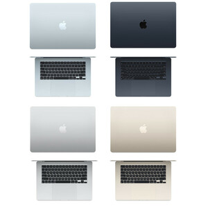 لپ تاپ 15.3 اینچی اپل مدل MacBook Air MC7D4 2025 LLA-M4-24GB Ram-512GB SSD