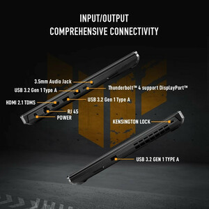 لپ تاپ 15.6 اینچ ایسوس مدل TUF Gaming A15 FA506NFR-HN114-R7 7435HS-16GB DDR5-1TB SSD-RTX2050-FHD - کاستوم شده