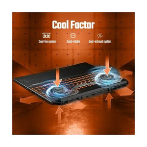 لپ تاپ 16 اینچی ایسر مدل Nitro V16 ANV16-71-760Q-i7 14650HX-32GB DDR5-512GB SSD-RTX4050-FHD - کاستوم شده