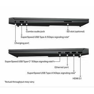 لپ تاپ 15.6 اینچی اچ‌ پی مدل Victus 15 fa2317tx-i7 13620H-24GB DDR4 3200MHz-1TB SSD-RTX4050 6GB-FHD 144Hz - کاستوم شده