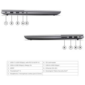 لپ تاپ 16 اینچی لنوو مدل ThinkBook 16 G8 IAL-Core Ultra 7 255H-32GB DDR5 5600MHz-1TB SSD-IPS 60Hz-Backlit-Fingerprint - کاستوم شده