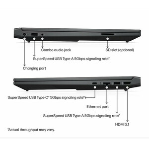 لپ تاپ 15.6 اینچی اچ‌ پی مدل Victus Gaming 15-fa2021nia-i7 13620H-16GB DDR4 3200MHz-512GB SSD-RTX3050 6GB-FHD 144Hz-W