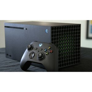 کنسول بازی مایکروسافت مدل Xbox Series X ظرفیت 1 ترابایت به همراه دسته اضافی