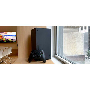 کنسول بازی مایکروسافت مدل Xbox Series X ظرفیت 1 ترابایت به همراه دسته اضافی