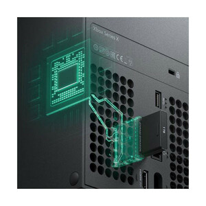 کنسول بازی مایکروسافت مدل Xbox Series X ظرفیت 1 ترابایت به همراه دسته اضافی